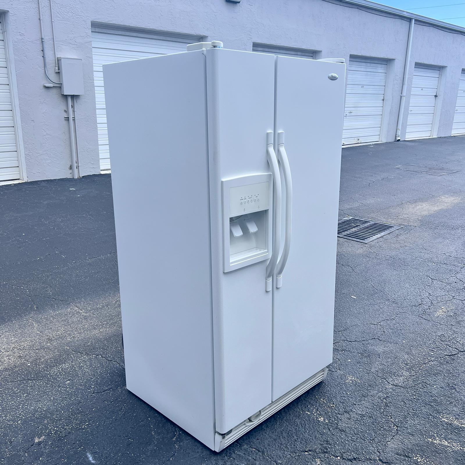 Whirlpool Side by Side Refrigerator Whirlpool Side by Side Refrigerator